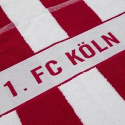 1. FC Köln Badetuch Blockstreifen Rot/weiß -Sportausrüstung 1 fc koeln badetuch blockstreifen rot weiss5