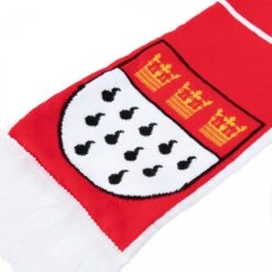 1. FC Köln Premiumschal "Skyline" Rot -Sportausrüstung 1 fc koeln premiumschal skyline rot4