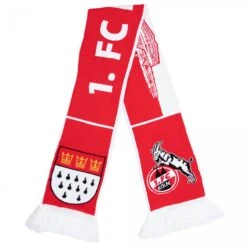 1. FC Köln Premiumschal "Skyline" Rot -Sportausrüstung 1 fc koeln premiumschal skyline rot6