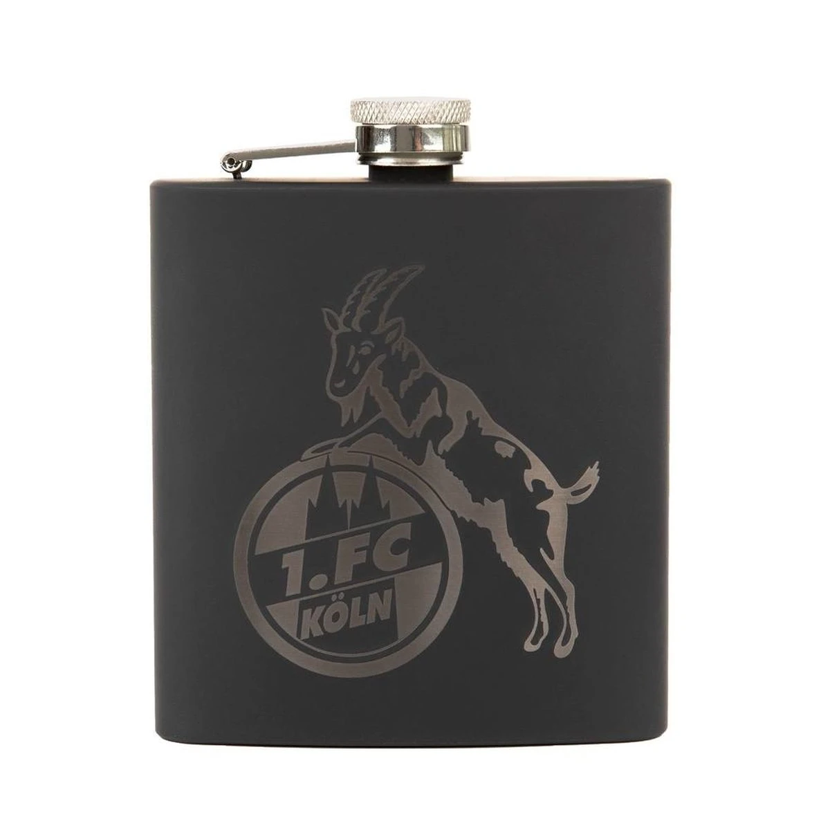 1. FC Köln Taschenflasche Schwarz 1 1. FC Köln Taschenflasche Schwarz