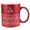 1. FC Köln Tasse "Hymne" Rot, Geprägt