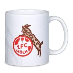 1. FC Köln Tasse Jubiläum Weiß