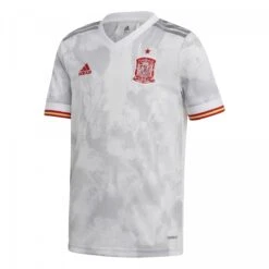 Adidas Spanien Kinder Auswärtstrikot EM2021 White/ltonix