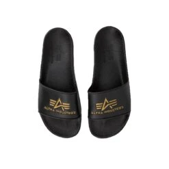 Alpha Industries Alpha Slider Black/yellow Gold