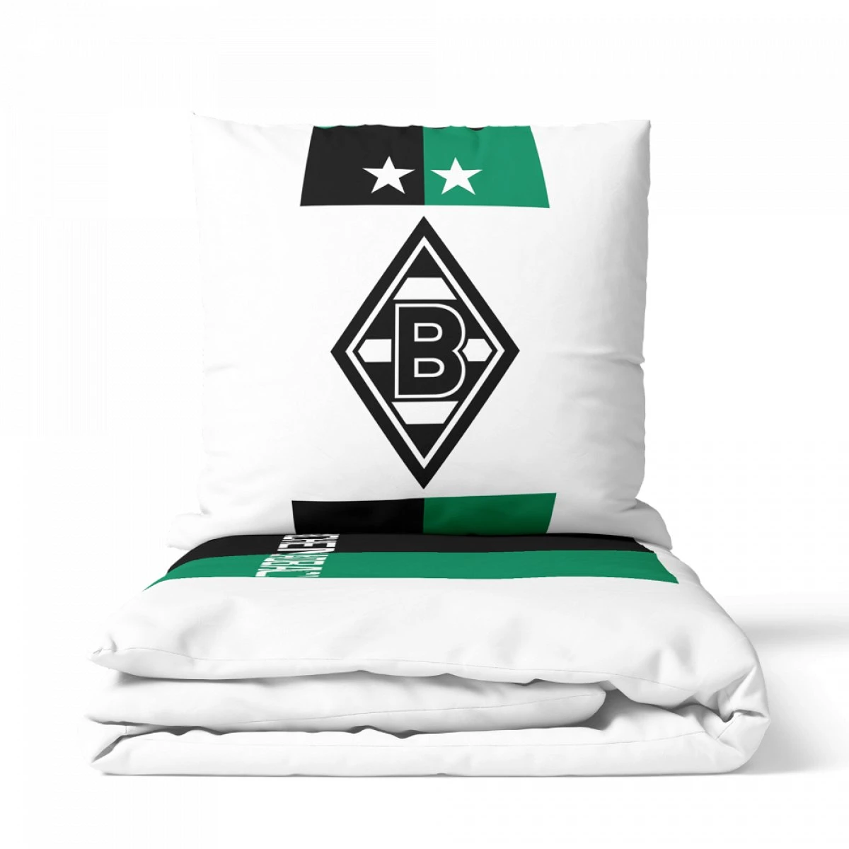 Borussia Mönchengladbach Bettwäsche Trikot "Home" 22-23 Weiß 2 Borussia Mönchengladbach Bettwäsche Trikot "Home" 22-23 Weiß – Bild 2