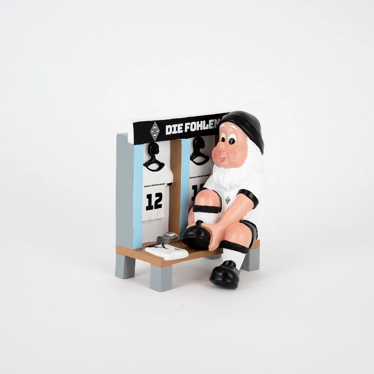 Borussia Mönchengladbach Gartenzwerg "Kabine" 2 Borussia Mönchengladbach Gartenzwerg "Kabine" – Bild 2