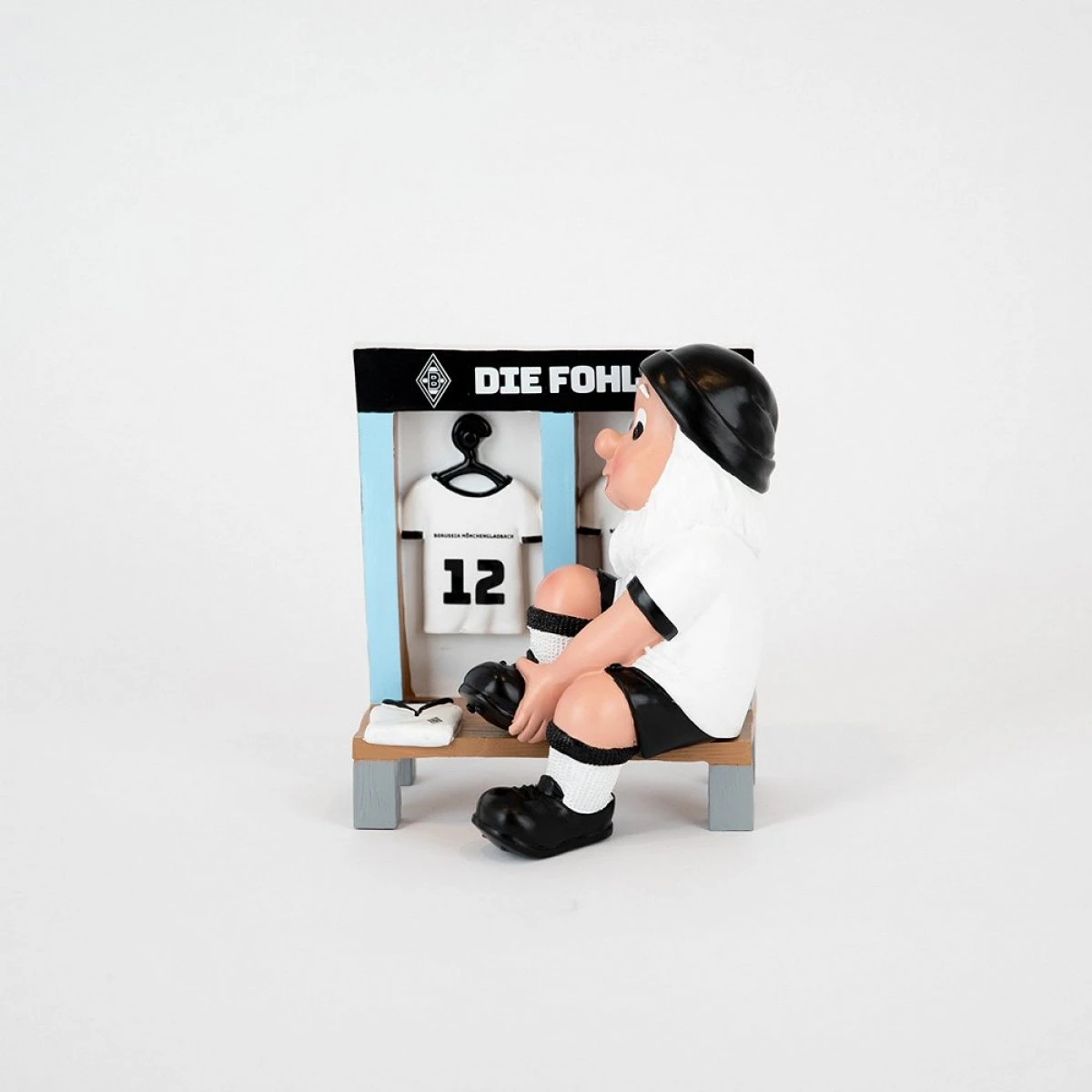 Borussia Mönchengladbach Gartenzwerg "Kabine" 3 Borussia Mönchengladbach Gartenzwerg "Kabine" – Bild 3