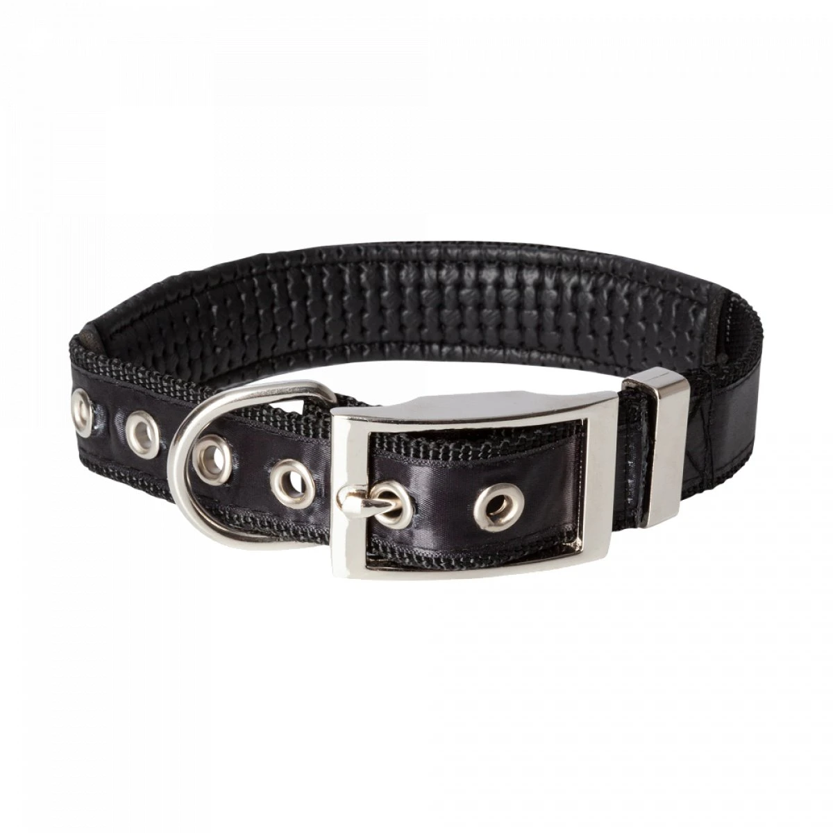 Borussia Mönchengladbach Hundehalsband 30-45cm Schwarz 2 Borussia Mönchengladbach Hundehalsband 30-45cm Schwarz – Bild 2