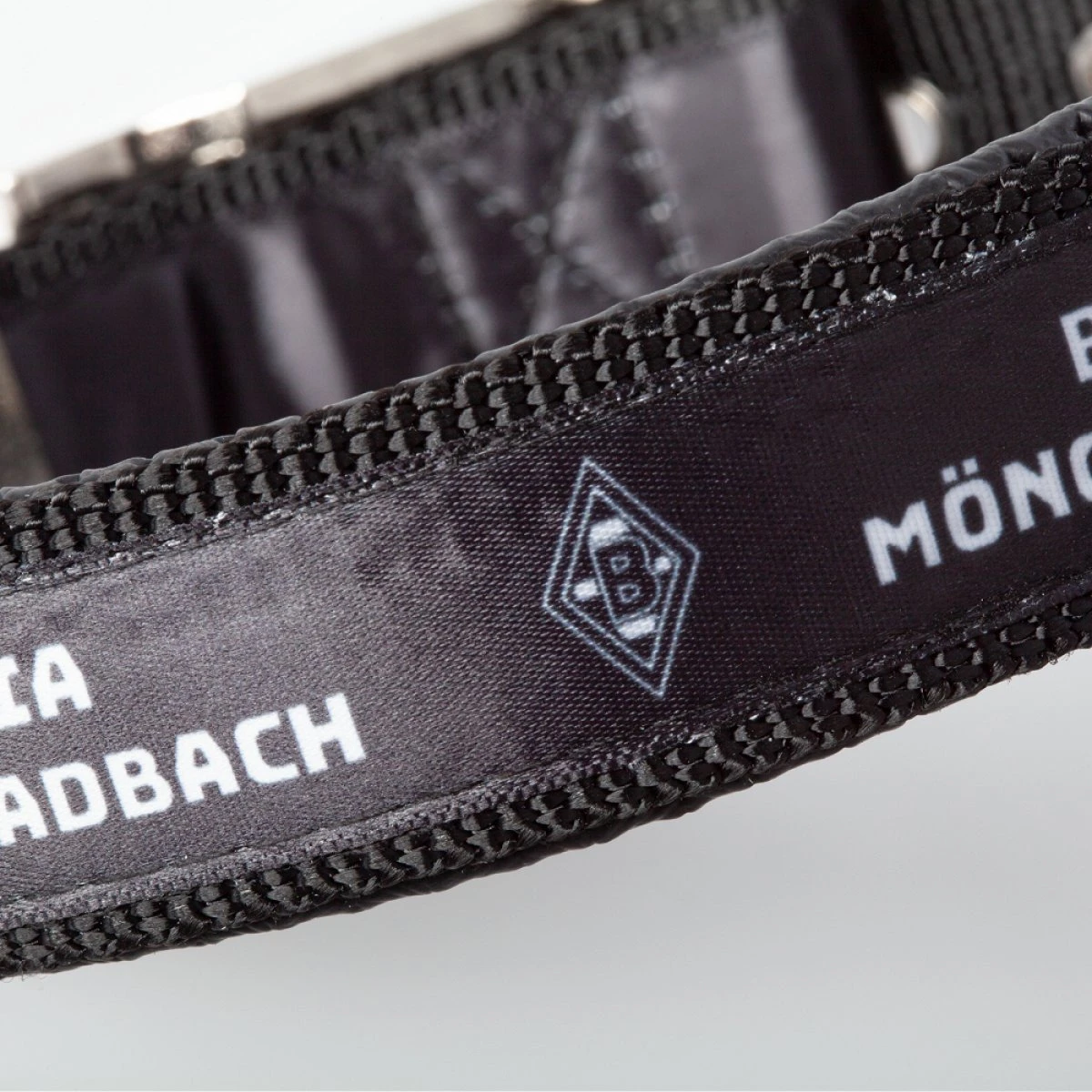 Borussia Mönchengladbach Hundehalsband 30-45cm Schwarz 4 Borussia Mönchengladbach Hundehalsband 30-45cm Schwarz – Bild 4