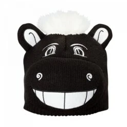 Borussia Mönchengladbach Kinder-Fanmütze "Jünter" Schwarz