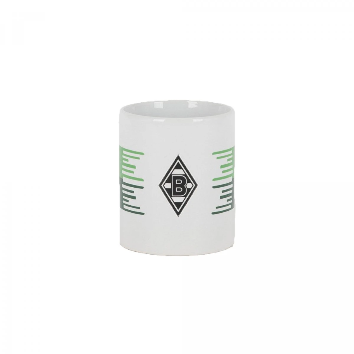 Borussia Mönchengladbach Tasse "Streifen" Weiß 1 Borussia Mönchengladbach Tasse "Streifen" Weiß