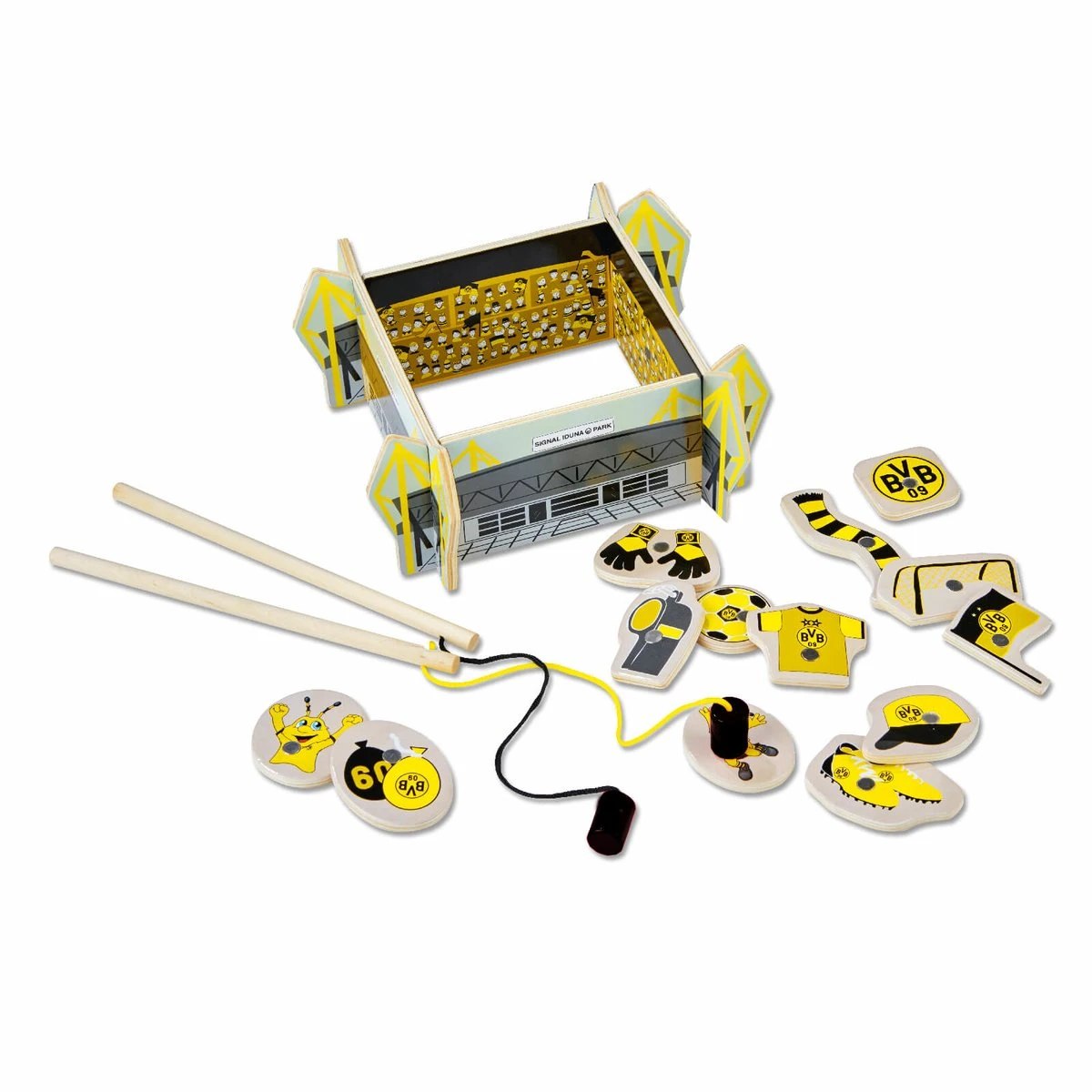 BVB Borussia Dortmund Angelspiel (20-teilig) 1 BVB Borussia Dortmund Angelspiel (20-teilig)
