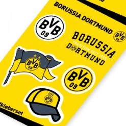 BVB Borussia Dortmund Aufkleberkarte Basic