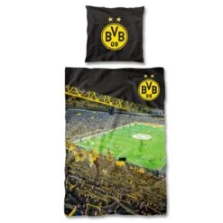 BVB Borussia Dortmund Bettwäsche Südtribüne (135 X 200 Cm)