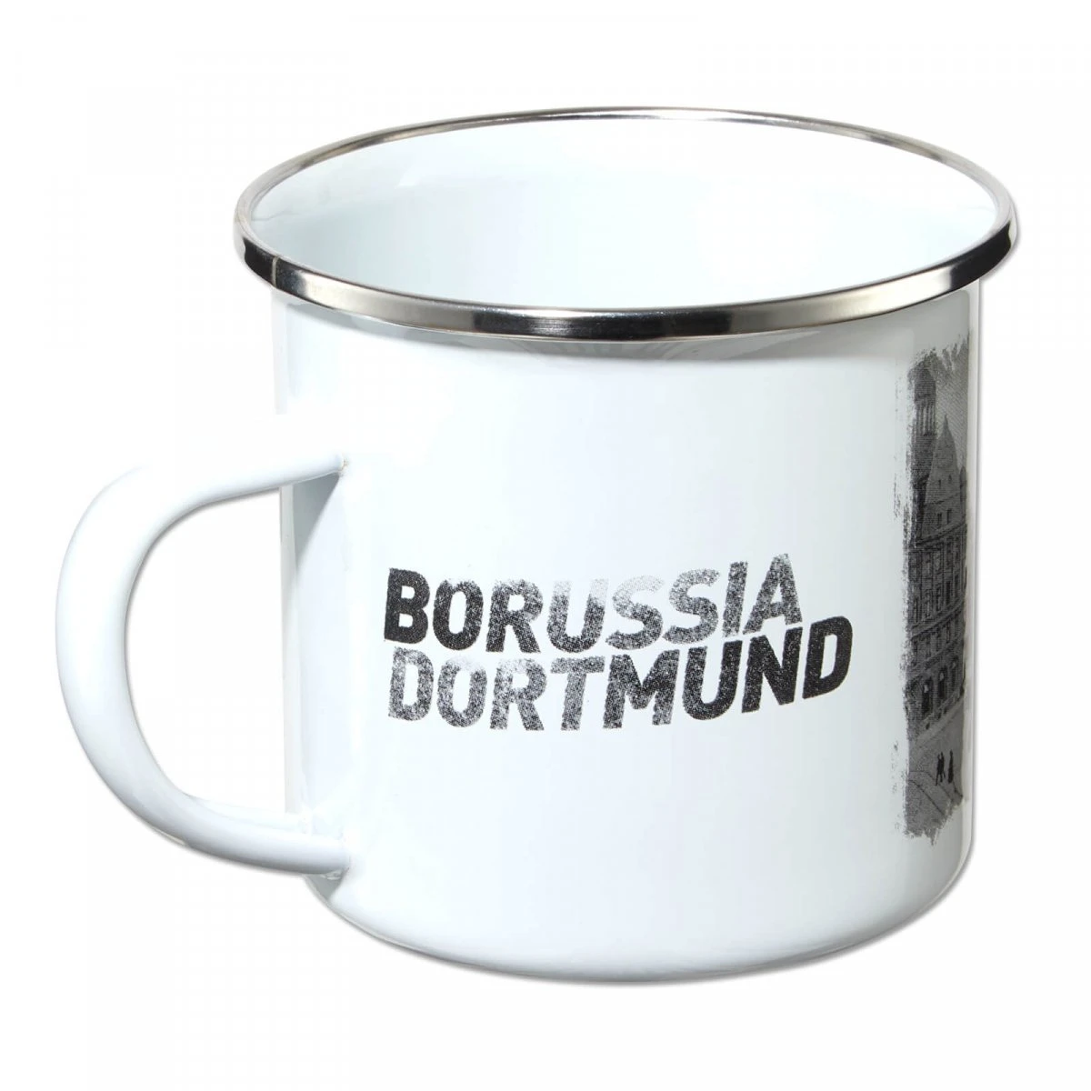BVB Borussia Dortmund Emaille-Tasse 3 BVB Borussia Dortmund Emaille-Tasse – Bild 3