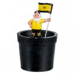 BVB Borussia Dortmund Gartenzwerg Blumentopf