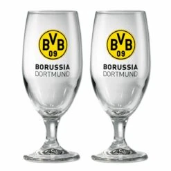 BVB Borussia Dortmund Pilstulpe Emblem (2 Stück)