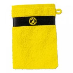 Puma BVB Borussia Dortmund Waschhandschuh (geld) 15x21cm
