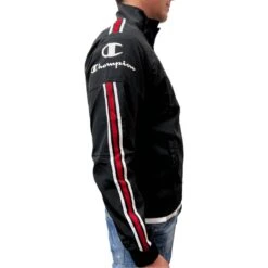 Champion Trainingsjacke Full-Zip Black -Sportausrüstung champion trainingsjacke full zip black3