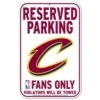Cleveland Cavaliers Parkplatzschild