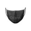 COPA All Black Zertifizierte Gesichtsmaske