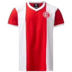 COPA Fortuna Düsseldorf Retrotrikot 1964 Rot/weiß