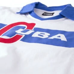 COPA Herren Retro Trikot Kuba 1962 Castro Weiß -Sportausrüstung copa herren retro trikot kuba 1962 castro weiss3