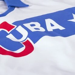 COPA Herren Retro Trikot Kuba 1962 Castro Weiß -Sportausrüstung copa herren retro trikot kuba 1962 castro weiss4