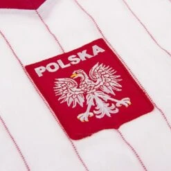 COPA Herren Retro Trikot Polen 1982 Weiß -Sportausrüstung copa herren retro trikot polen 1982 weiss3