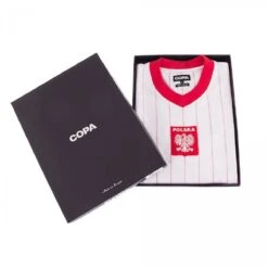 COPA Herren Retro Trikot Polen 1982 Weiß -Sportausrüstung copa herren retro trikot polen 1982 weiss5