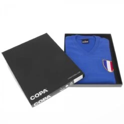 COPA Retro Trikot Frankreich 1968 Olympics Blue -Sportausrüstung copa retro trikot frankreich 1968 olympics blue5