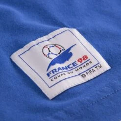 COPA T-Shirt Frankreich 1998 World Cup Emblem Blue 8 COPA T-Shirt Frankreich 1998 World Cup Emblem Blue -Sportausrüstung copa t shirt frankreich 1998 world cup emblem blue4