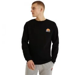 Ellesse Herren Crew Sweater Diveria Black