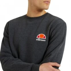 Ellesse Herren Crew Sweater Diveria Dark Grey Marl 5 Ellesse Herren Crew Sweater Diveria Dark Grey Marl -Sportausrüstung ellesse herren crew sweater diveria dark grey marl3