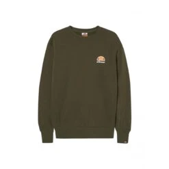 Ellesse Herren Crew Sweater Diveria Khaki