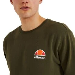 Ellesse Herren Crew Sweater Diveria Khaki -Sportausrüstung ellesse herren crew sweater diveria khaki4