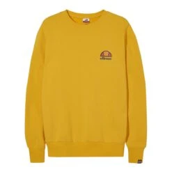 Ellesse Herren Crew Sweater Diveria Yellow