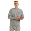 Ellesse Herren Crew Sweater Fierro Grey Marl