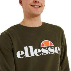 Ellesse Herren Crew Sweater SL Succiso Khaki -Sportausrüstung ellesse herren crew sweater sl succiso khaki3