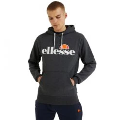 Ellesse Herren Hoodie SL Gottero Dark Grey Marl