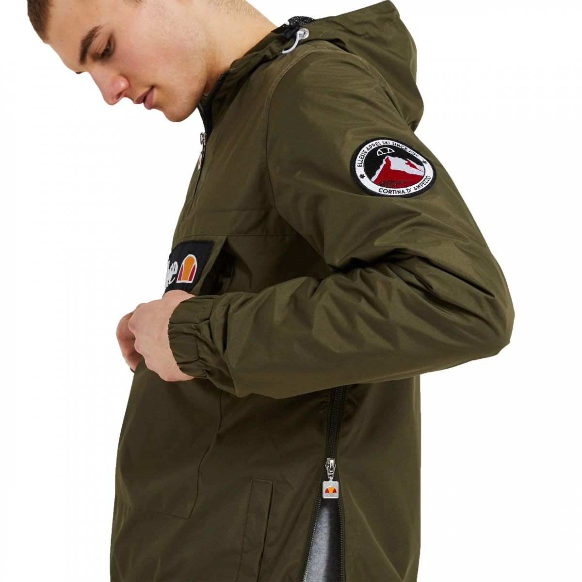 Ellesse Herren Jacke Mont 2 Khaki 4 Ellesse Herren Jacke Mont 2 Khaki – Bild 4