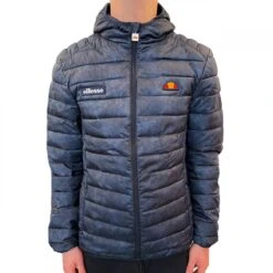 Ellesse Herren Übergangsjacke Lombardy Caustic Padded Jacket Navy