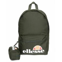 Ellesse Rucksack Backpack Rolby Mit Pencil-Case Khaki