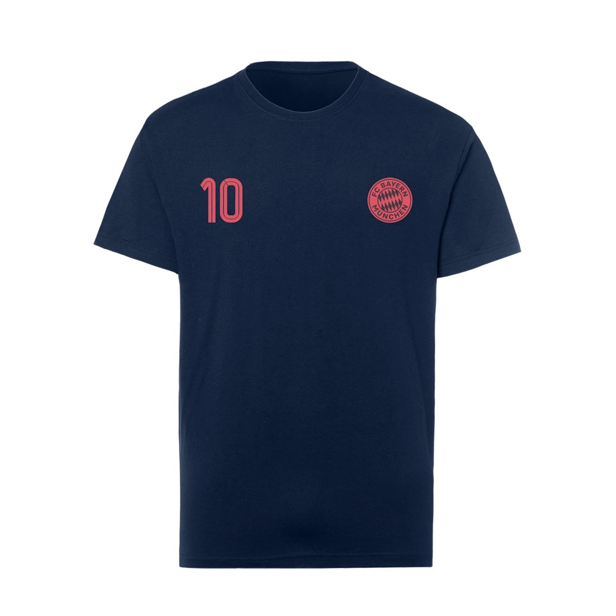 FC Bayern München Herren T-Shirt Sané 10 Navy 1 FC Bayern München Herren T-Shirt Sané 10 Navy