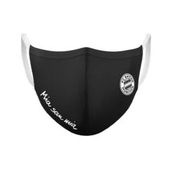 FC Bayern München Mund-Nasen-Maske Schwarz