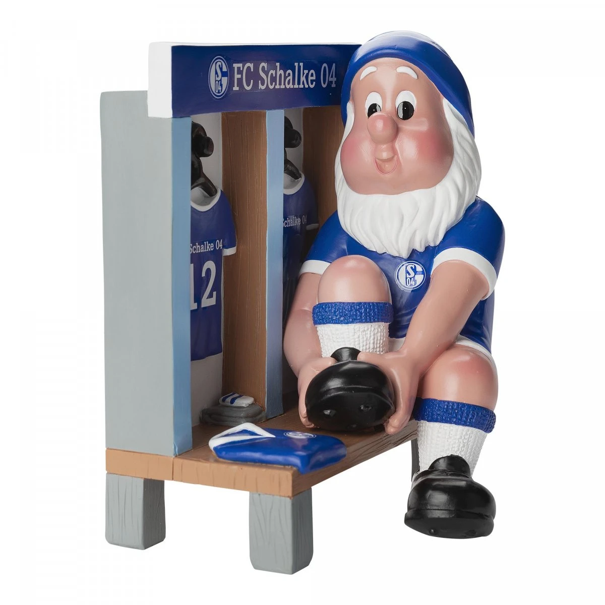 FC Schalke 04 Gartenzwerg Kabine 2 FC Schalke 04 Gartenzwerg Kabine – Bild 2