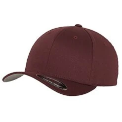 Flexfit Cap Wooly Combed Maroon