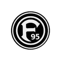 Fortuna Düsseldorf Aufkleber Logo | Schwarz