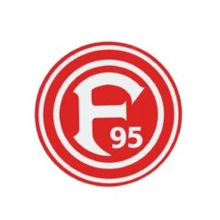 Fortuna Düsseldorf Autoaufkleber Rot