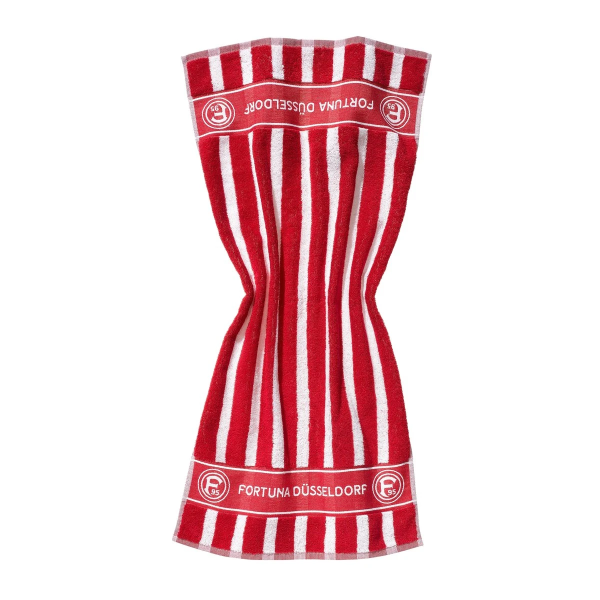 Fortuna Düsseldorf Duschtuch "Streifen" 70 X 140 Cm 1 Fortuna Düsseldorf Duschtuch "Streifen" 70 X 140 Cm